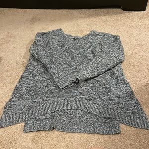 Express side split sweater